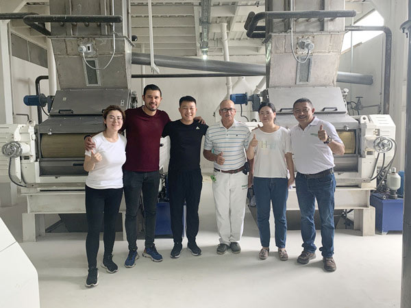 Precooked Maize Flour Line and Rice Milling Line Delivery to Venezuela