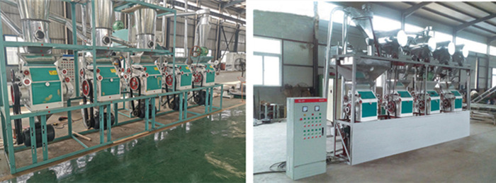 Combined Flour Milling Machine