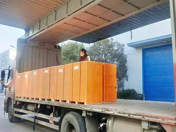 50 Grain peeling machines are packed and shipped to Nigeria on January 13, 2020.