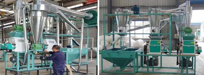 Combined Flour Milling Machine