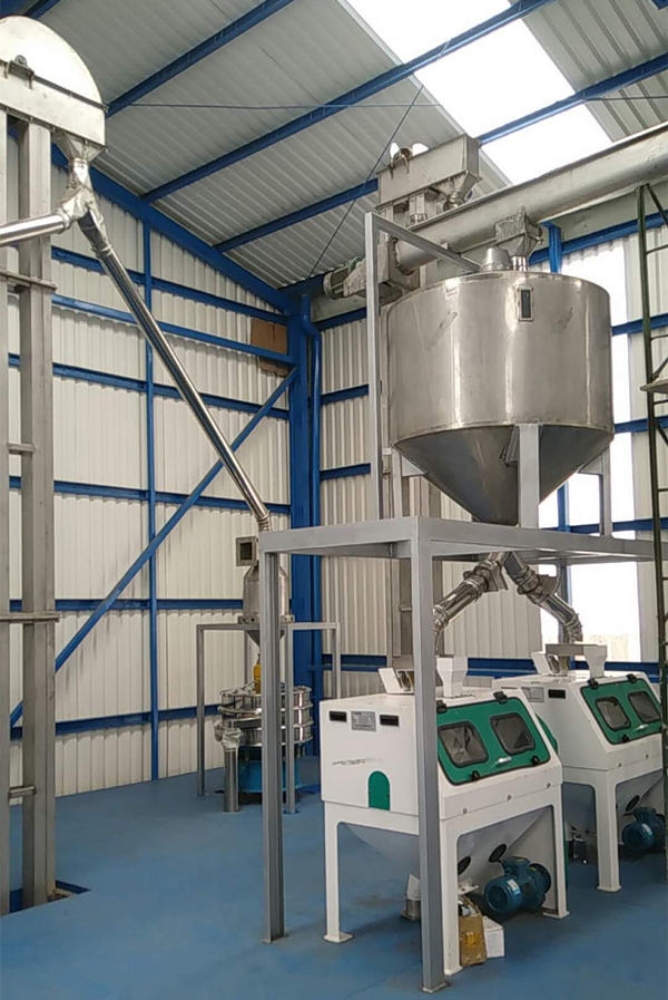 Oat Granulator Cutting Machine
