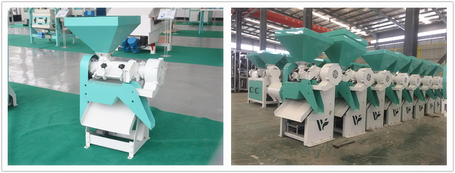 Corn Peeling and Polishing Machine