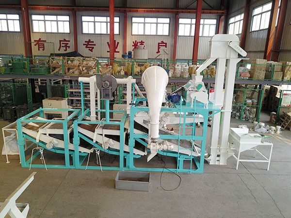 Buckwheat Dehulling and Separating Machine