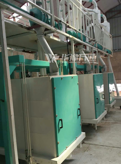 40T/Day Maize Milling Line Installed in Burundi