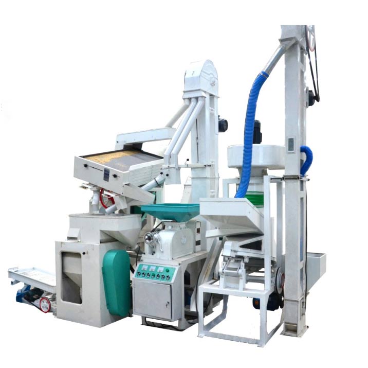 Combined Rice Milling Machine