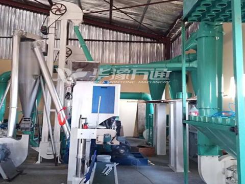 Botswana 2TPH Sorghum Peeling Line Installation