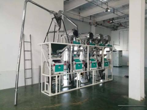 How does flour mill machine make wheat processed into flour