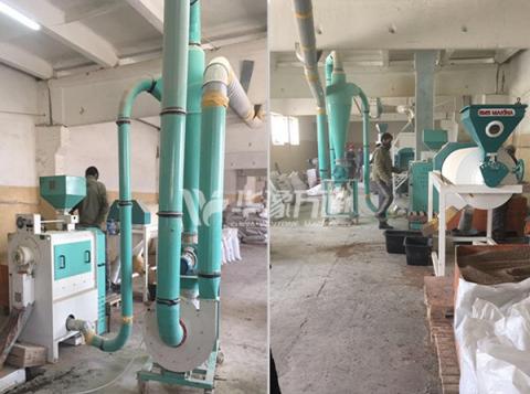 La planta de pelado de lentejas 2TPH de Kazajstán se instaló con éxito