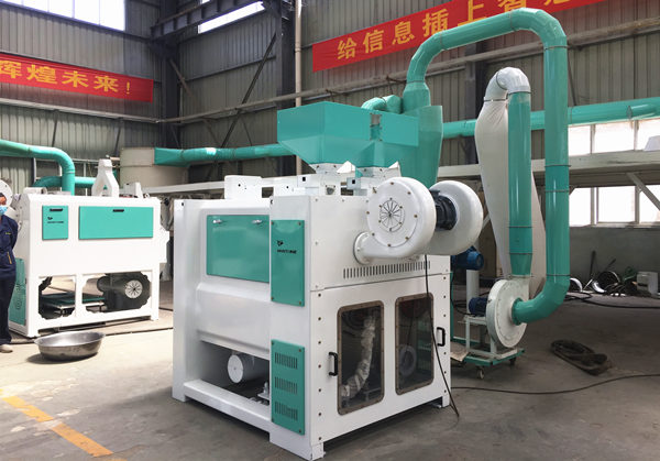 Peladora y pulidora de sorgo