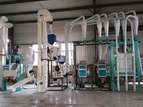 Application of corn processing equipment in food processing