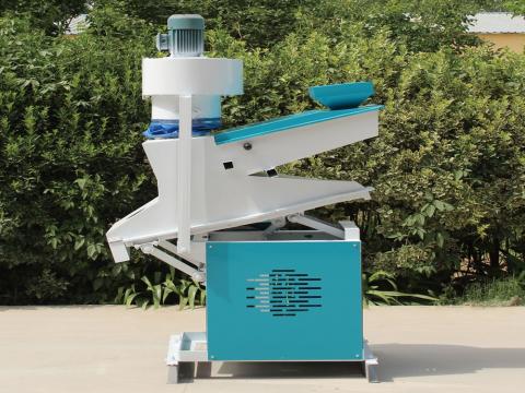 Multi-purpose corn and wheat cleaning and stone removal equipment