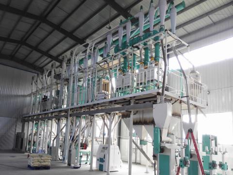 How to make corn processing machinery work more stable